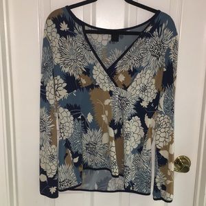 Long Sleeve Knit Top by INC XL